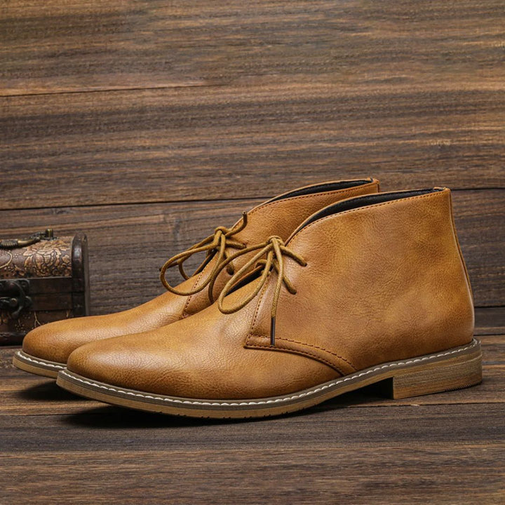 HEROLD | GENUINE LEATHER CHUKKA BOOTS