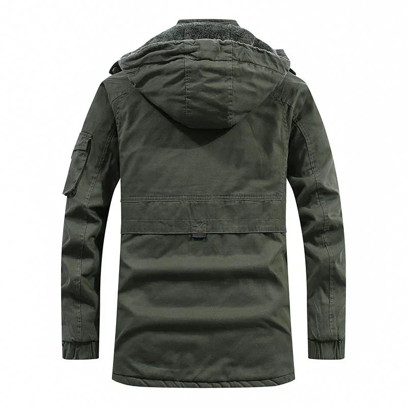 DAMIAN | HOODED FLEECE JACKET