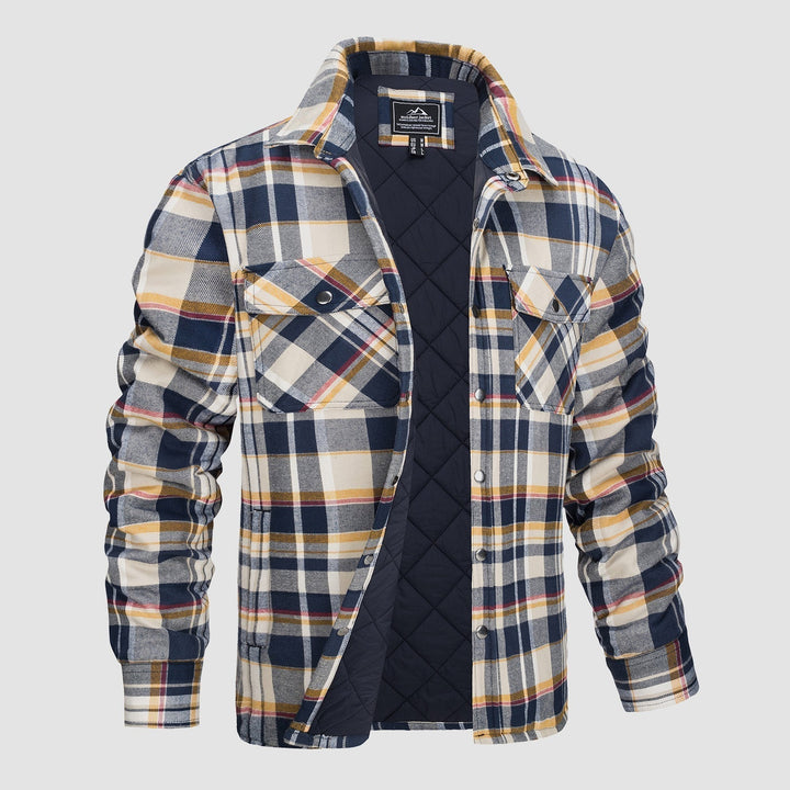 SHELDON | CHECKED BOMBER JACKET