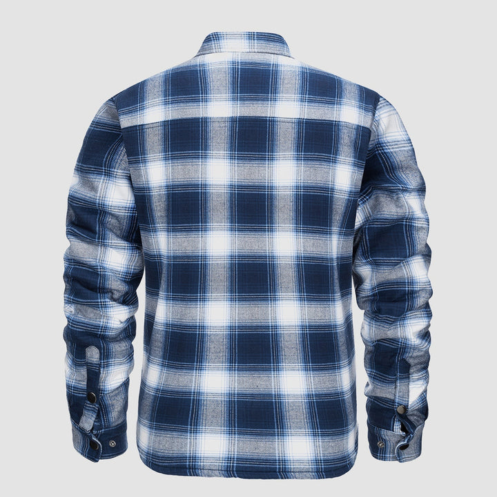 SHELDON | CHECKED BOMBER JACKET