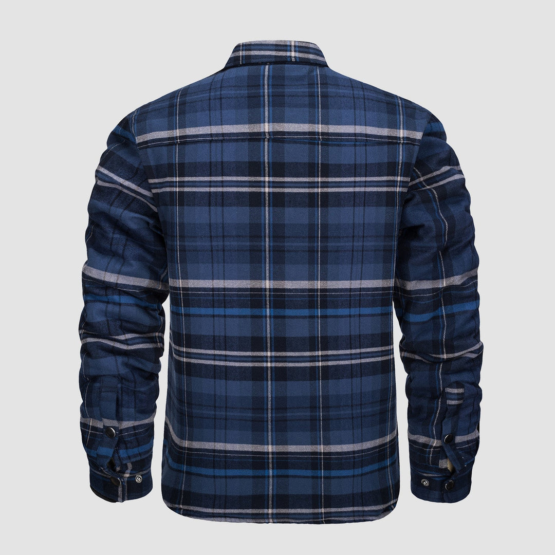 SHELDON | CHECKED BOMBER JACKET