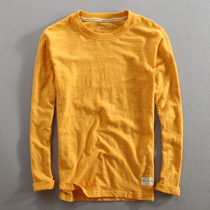 ASHER | LONG-SLEEVED COTTON SHIRT