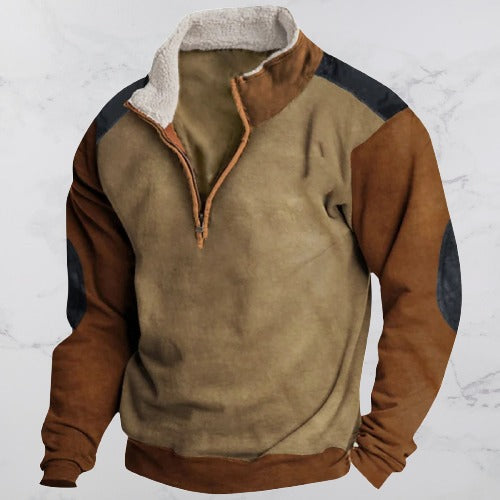 CAMDEN | RETRO ZIP-UP PULLOVER