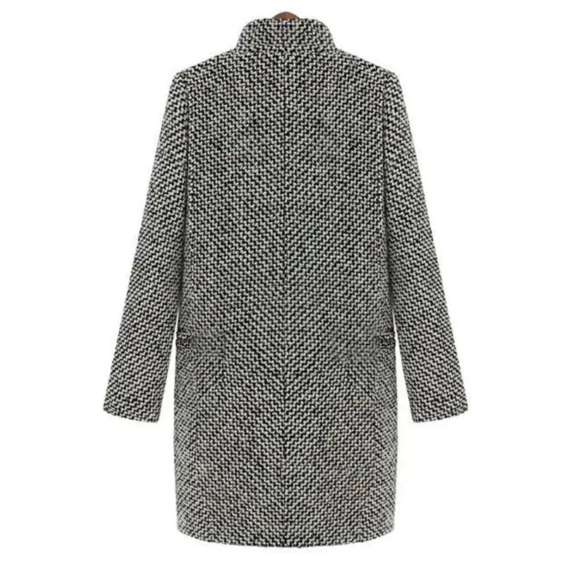 ERICKA | ELEGANT LONG WOOL COAT