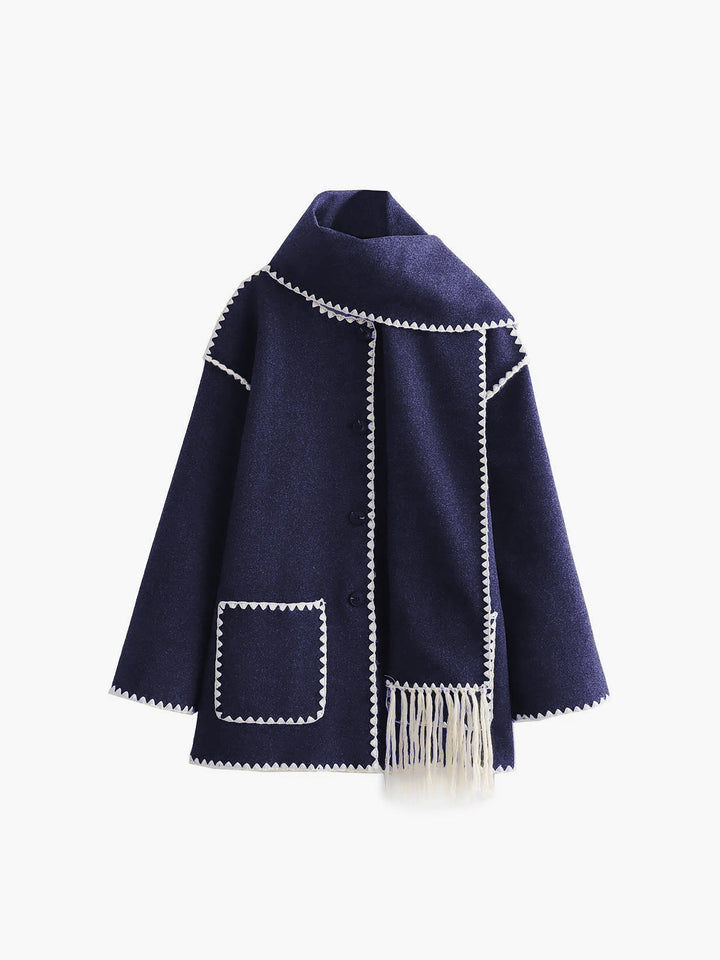 CONEY | STYLISH JACKET WITH MATCHING SCARF