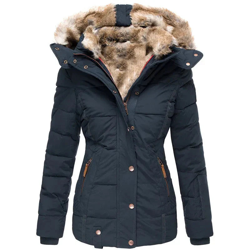 Anna™ | Warm fur-lined winter coat