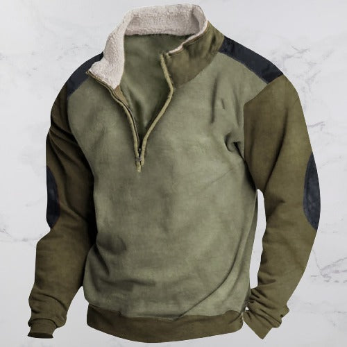 CAMDEN | RETRO ZIP-UP PULLOVER