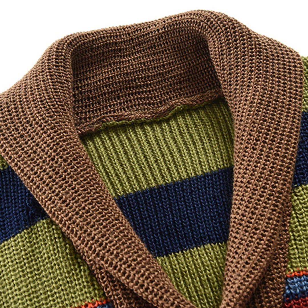 ZACHARY | VIBRANT WOOL CARDIGAN