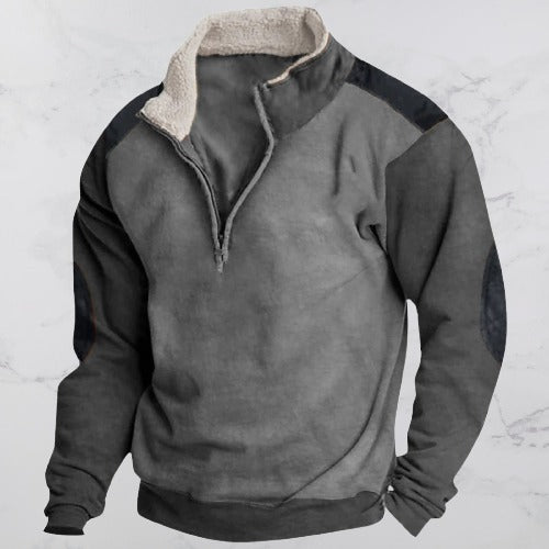 CAMDEN | RETRO ZIP-UP PULLOVER