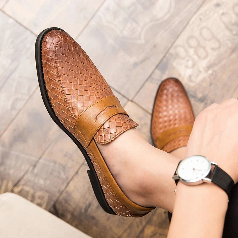 HUNTER | HANDCRAFTED WOVEN LOAFERS