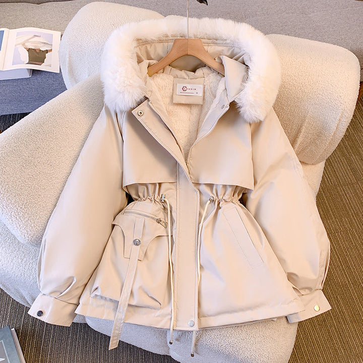 Rosy - Causal Winter Zipper Coat