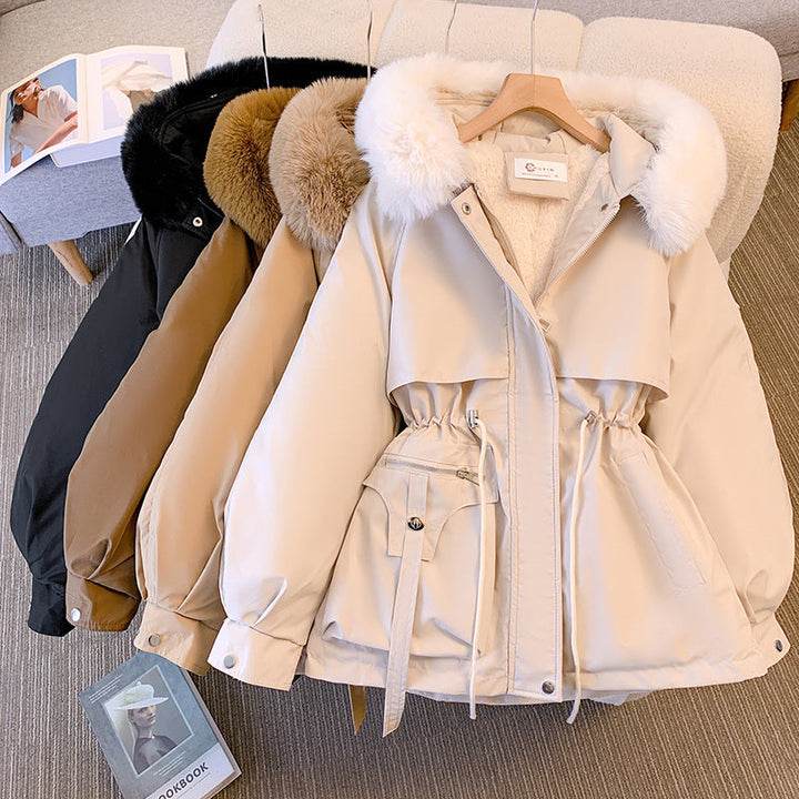 Rosy - Causal Winter Zipper Coat