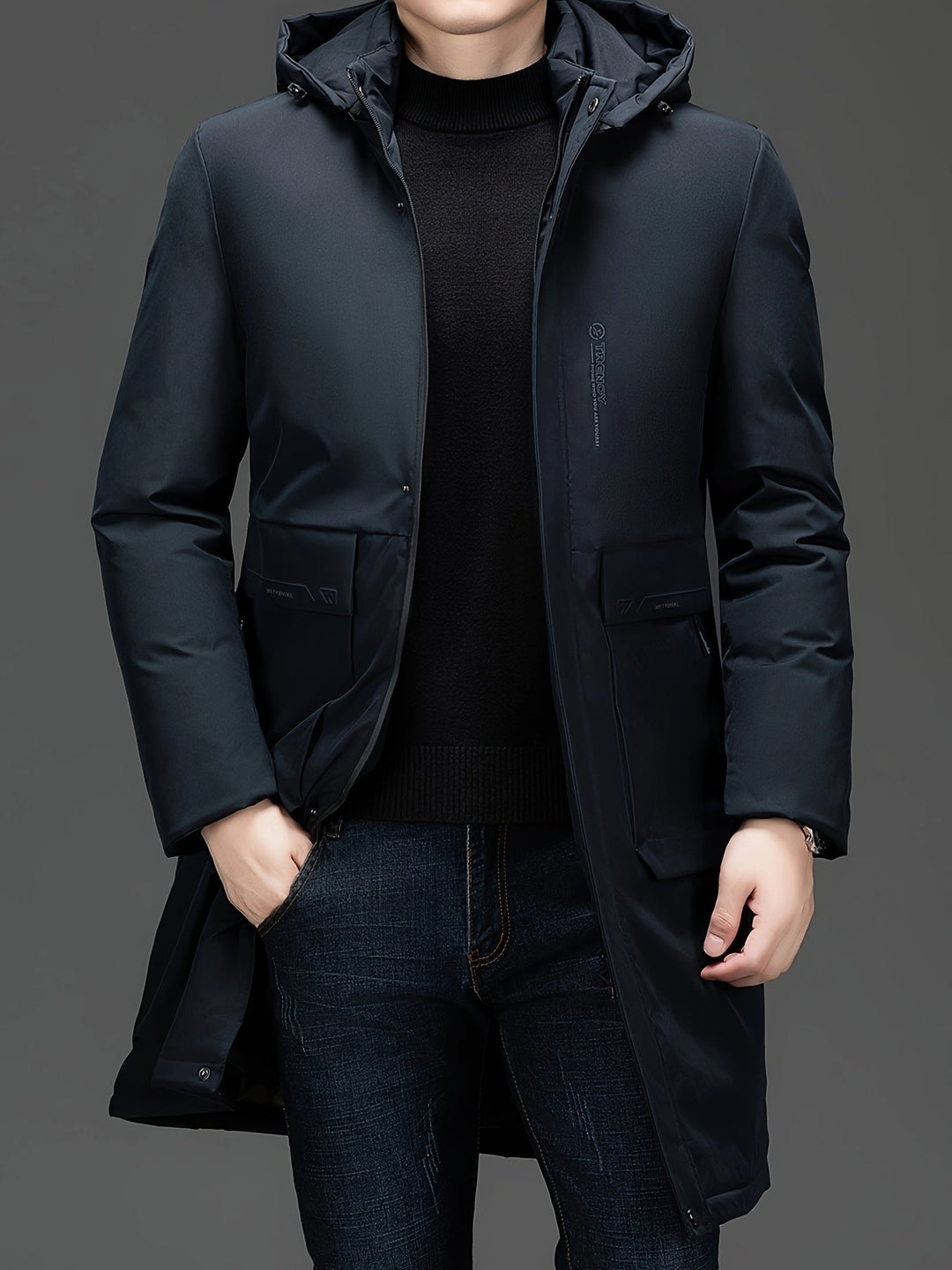 AUSTIN | HOODED ELEGANT COAT