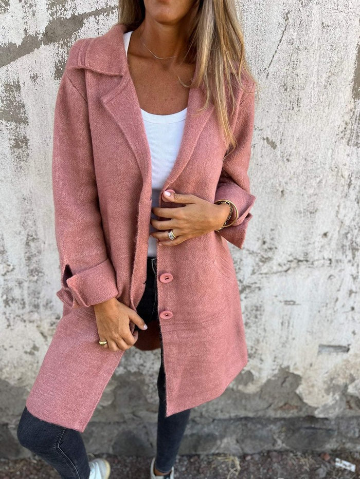 Bente - Long casual spring coat