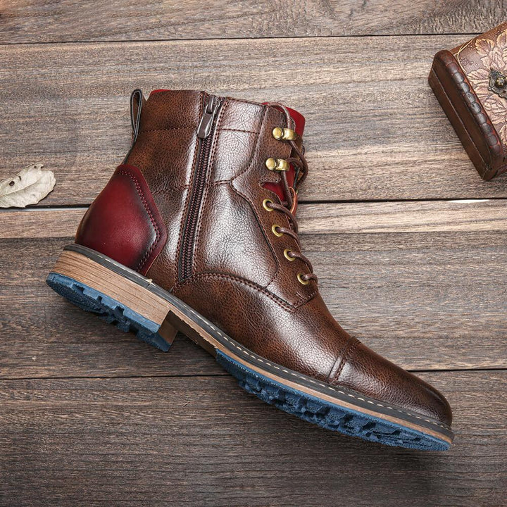 HUGO | PREMIUM LEATHER OXFORD BOOTS