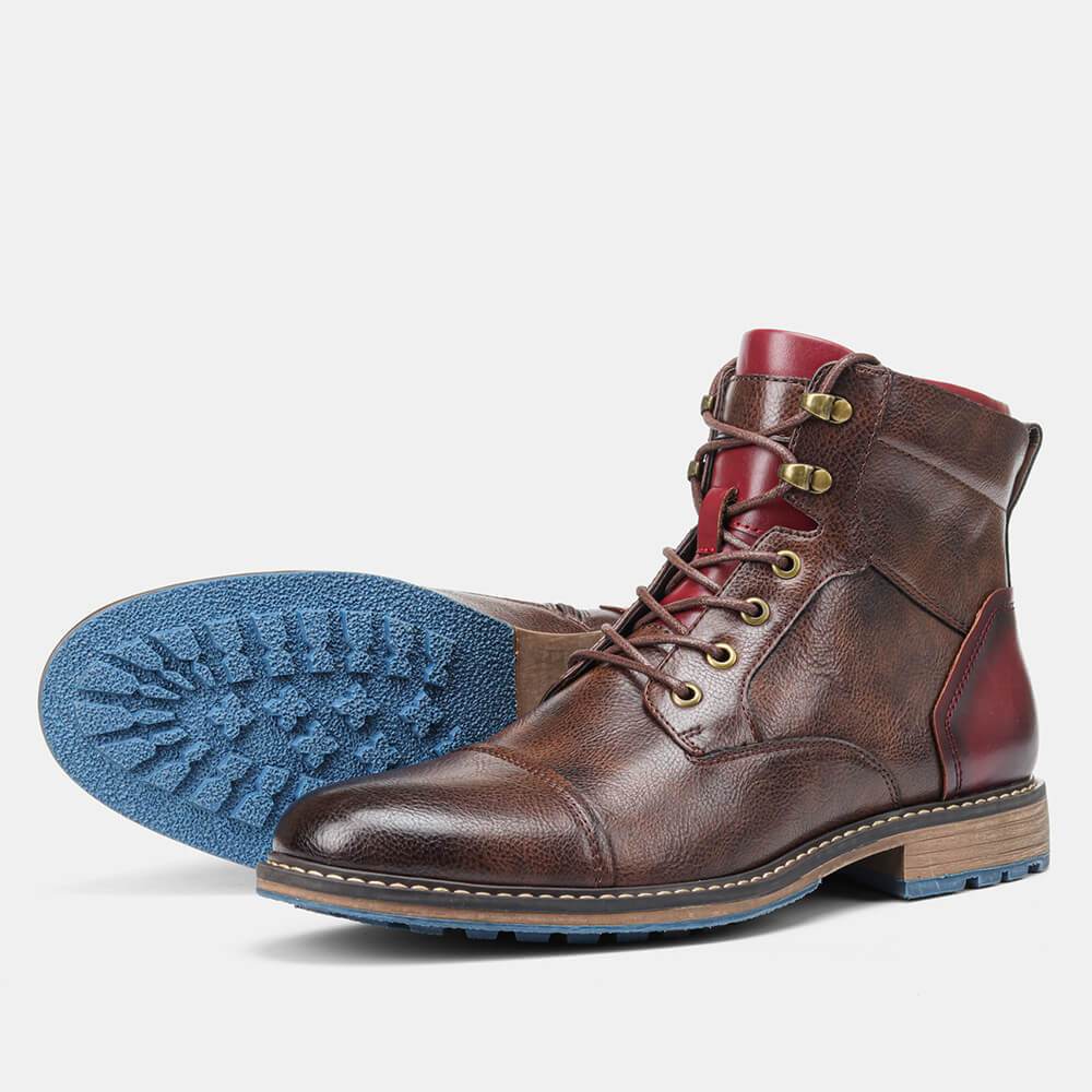 HUGO | PREMIUM LEATHER OXFORD BOOTS