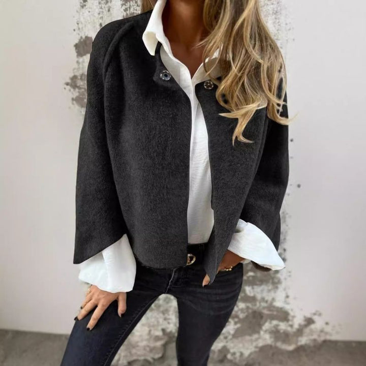 ANDREA | CHIC SHORT CASHMERE COAT